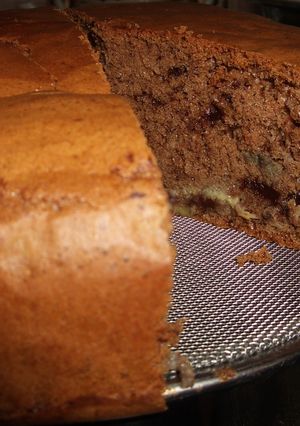 チョコバナナケーキ-レシピのメイン写真