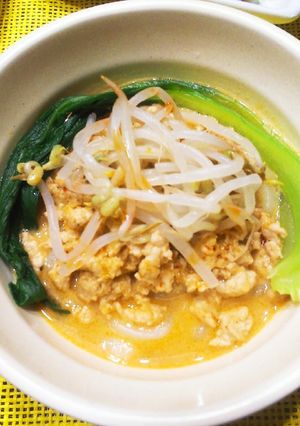 冷凍うどんとゴマドレで簡単担々麺-レシピのメイン写真