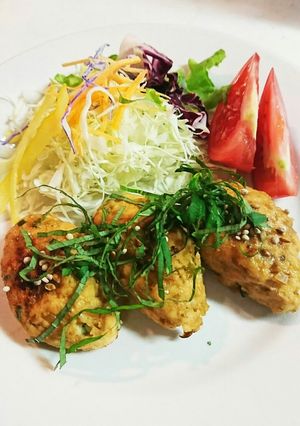 おから入りでヘルシーなつくね-レシピのメイン写真