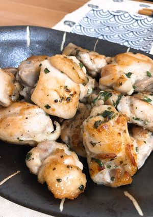 バジルチキン-レシピのメイン写真