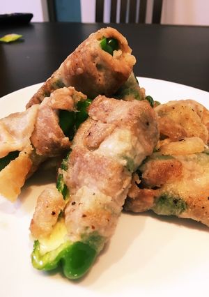 ピーマンのチーズ巻き(=^^=)-レシピのメイン写真