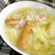 ザクザクキャベツのあったかハーブスープ