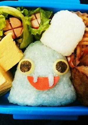 キャラ弁　スナックワールド　スライム-レシピのメイン写真