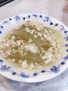 節約&ヘルシー!冬瓜の鶏餡掛け-レシピのメイン写真