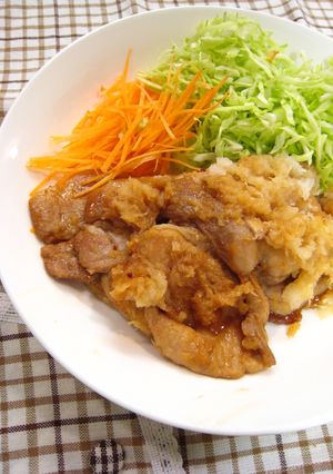 たっぷりおろしで！豚のしょうが焼き☆-レシピのメイン写真