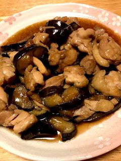 ご飯が進む!ナスと鶏肉の照り焼き♡-レシピのメイン写真