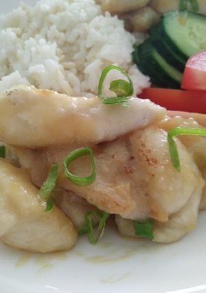 鶏胸肉のネギ味噌ソースがけ (2種類)-レシピのメイン写真