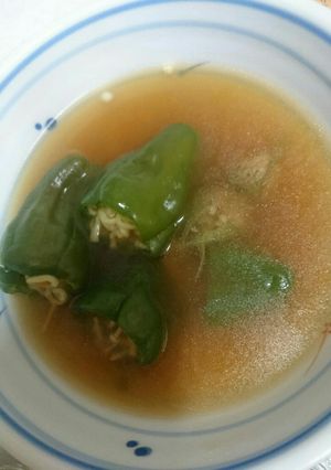 ピーマンのラーメン詰め-レシピのメイン写真