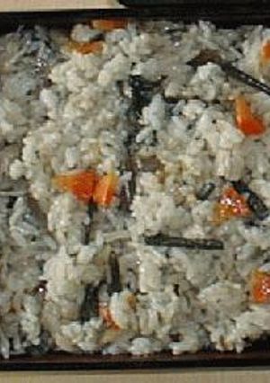 山菜入り炊き込みご飯-レシピのメイン写真