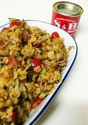カレーチャーハン 隠し味でダイエット-レシピのメイン写真