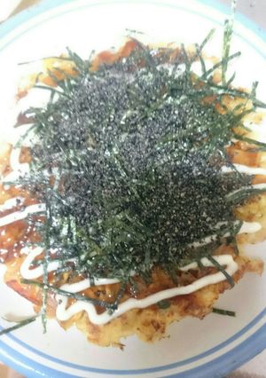 ラーメンでお好み焼き-レシピのメイン写真