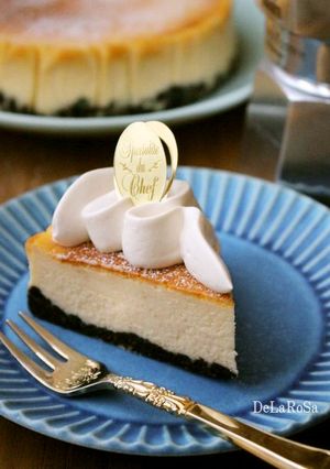 ギリシャヨーグルト入り❀NYチーズケーキ-レシピのメイン写真