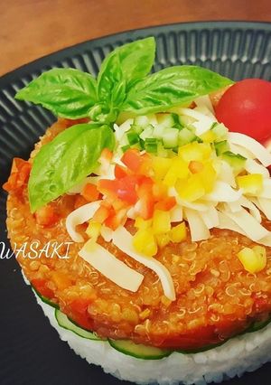 綺麗になれちゃう『キヌアdeタコライス』-レシピのメイン写真