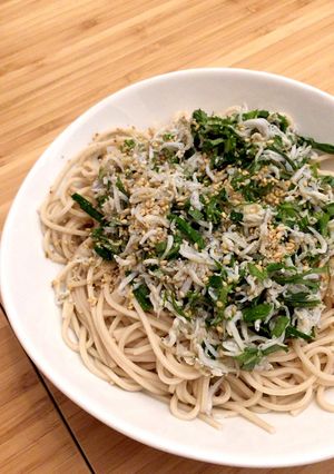 大葉とシラスのお蕎麦-レシピのメイン写真