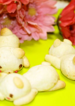 ゴロゴロお昼寝クマさんクッキー-レシピのメイン写真