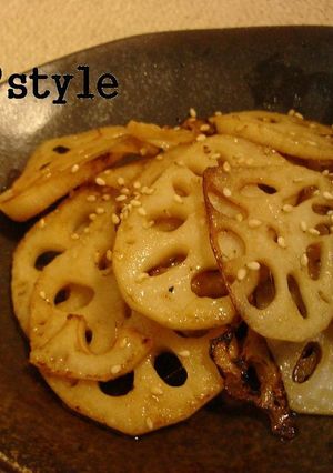 いつものれんこん炒め-レシピのメイン写真