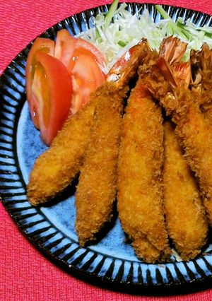 まっすぐ☆洋食屋さんみたいなエビフライ!-レシピのメイン写真