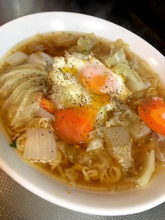 野菜スープラーメン♪-レシピのメイン写真