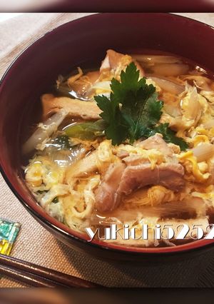 うどん屋さんの味☆あったかにゅう麺☆-レシピのメイン写真