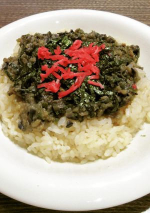 バターライスとなす味噌としし唐の甘味噌丼-レシピのメイン写真