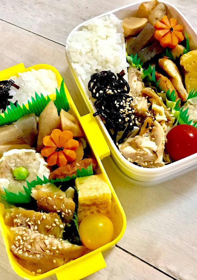 和風な母娘弁当-レシピのメイン写真