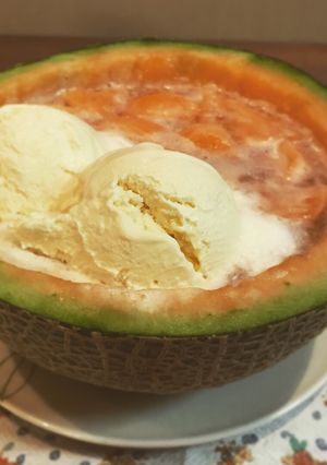 まさしく本物⁈クリームメロンソーダ♡-レシピのメイン写真