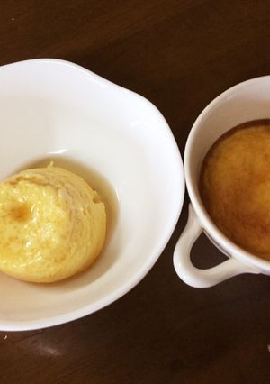 簡単！アイスクリームでプリン-レシピのメイン写真