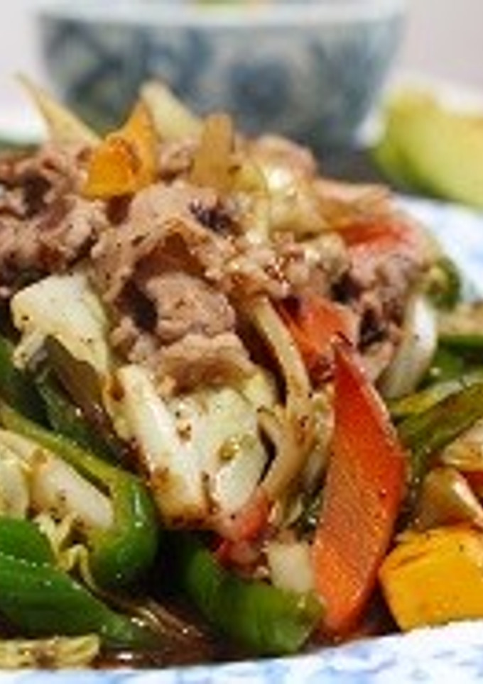 のり佃煮野菜炒め-レシピのメイン写真