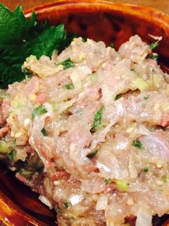 簡単♪絶品♪鯵のなめろう-レシピのメイン写真