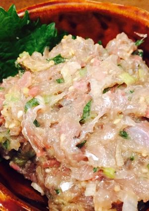 簡単♪絶品♪鯵のなめろう-レシピのメイン写真