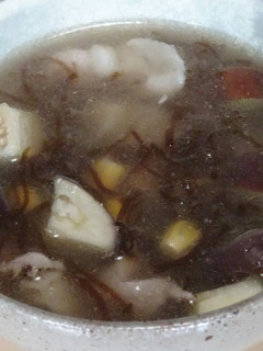 豚肉ともずくの中華スープ（生姜味）-レシピのメイン写真