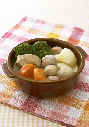 冬野菜と鶏肉の煮込み　ミルク仕立て-レシピのメイン写真