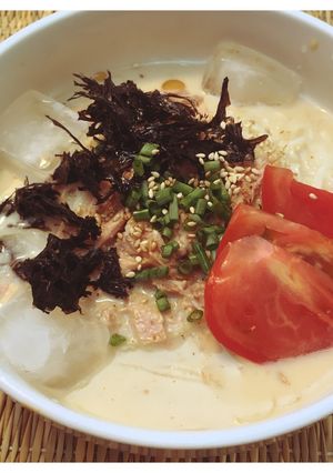 豆乳ツナの素麺-レシピのメイン写真