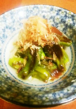 超簡単！白だしDEしし唐の焼き浸し♪-レシピのメイン写真