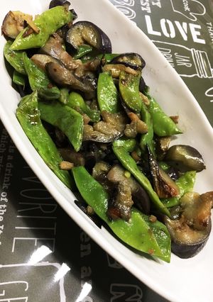 たくさん食べれる、モロッコ豆と茄子!-レシピのメイン写真