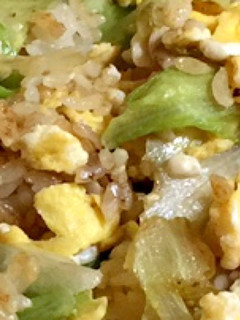 卵レタスチャーハン-レシピのメイン写真