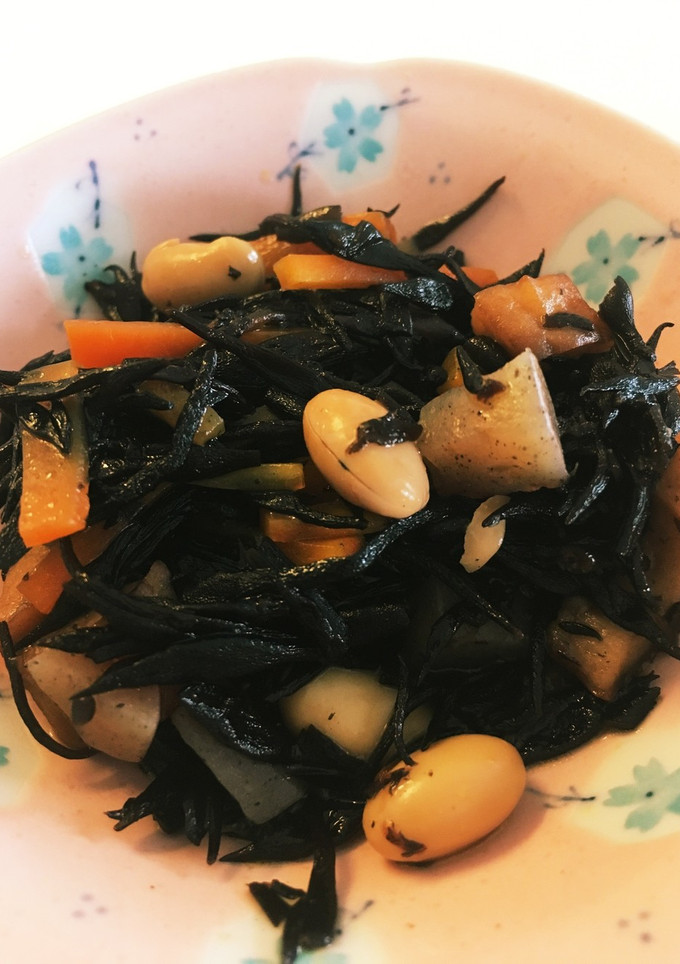 我が家のひじきの煮物♡-レシピのメイン写真