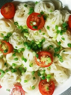 簡単♪綺麗に♪そうめん盛り付け♪-レシピのメイン写真
