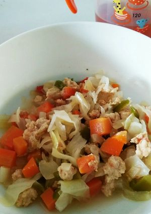 【離乳食後期】お野菜たっぷり野菜煮-レシピのメイン写真