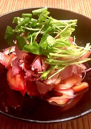 簡単ヘルシーなローストポークのサラダ-レシピのメイン写真