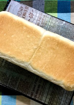 ふんわりミニ食パン 【手捏ねで簡単】一斤-レシピのメイン写真