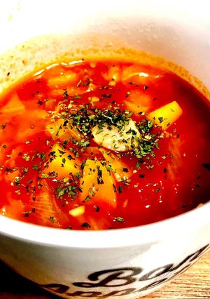 野菜たっぷり大人のミネストローネ♡圧力鍋-レシピのメイン写真