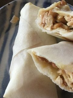 シンプルすぎ!納豆ツナの春巻き-レシピのメイン写真