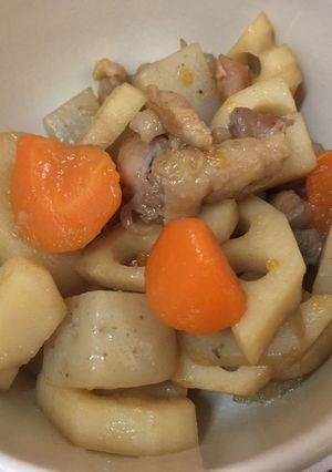 簡単＊鰹ふりだしで筑前煮＊-レシピのメイン写真