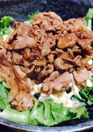 とっても簡単☆ぶた肉丼〜!!!-レシピのメイン写真