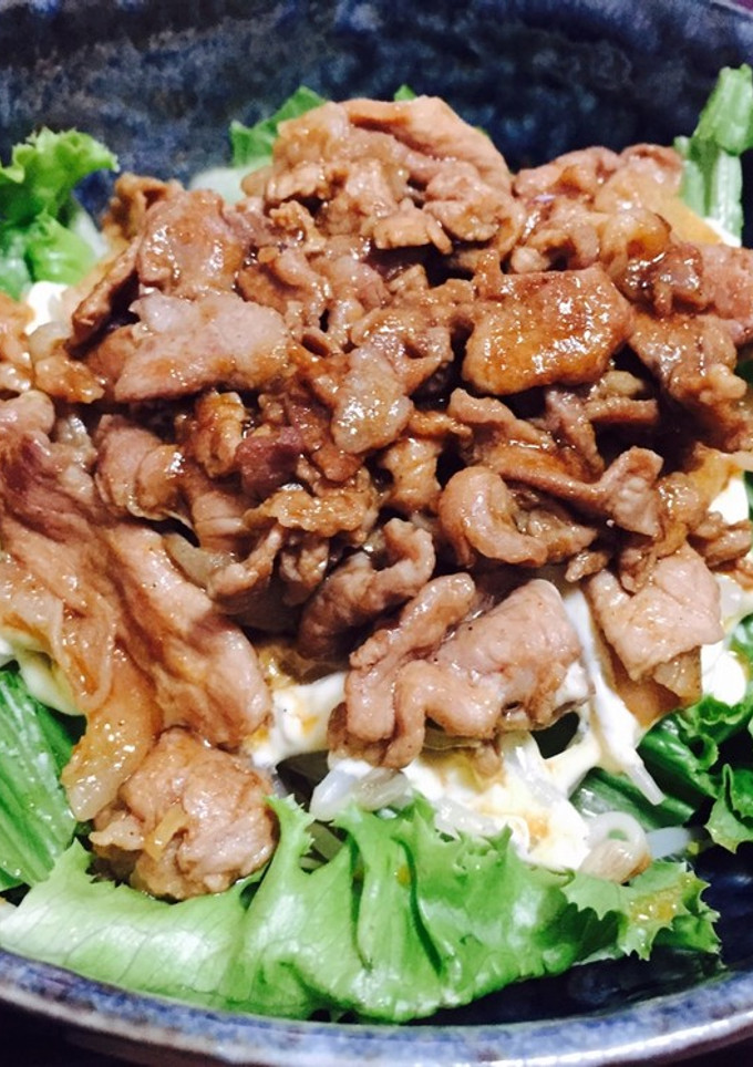 とっても簡単☆ぶた肉丼〜!!!-レシピのメイン写真