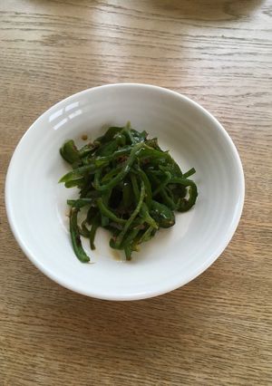 ピーマンのおかかあえ-レシピのメイン写真