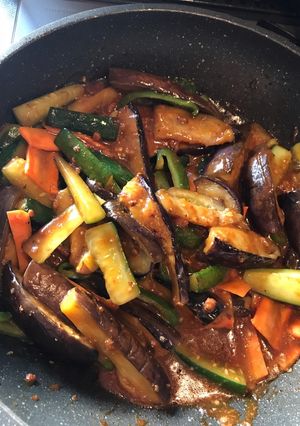麻婆ナスinきゅうり-レシピのメイン写真