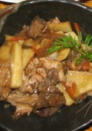 牛肉と山芋のオイスター炒め-レシピのメイン写真