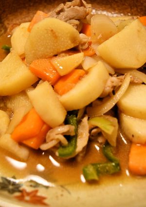 豚肉と長芋のスタミナ野菜炒め-レシピのメイン写真